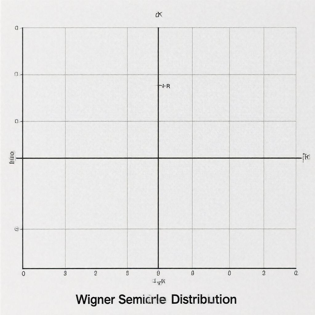 Wigner semicircle distribution
